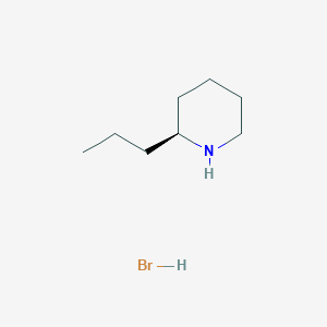 molecular formula C8H18BrN B190822 Coniine hydrobromide CAS No. 637-49-0
