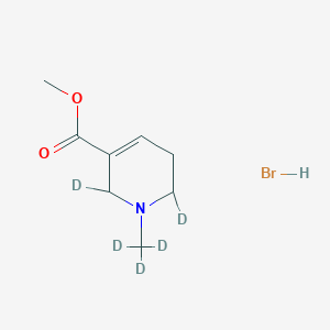 molecular formula C8H14BrNO2 B019083 Arecoline-d5 Hydrobromide Salt CAS No. 131448-18-5