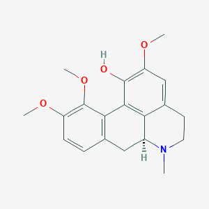 molecular formula C20H23NO4 B190833 (+)-Corydine CAS No. 476-69-7