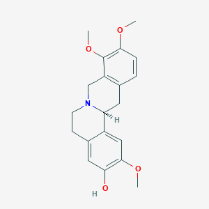 molecular formula C20H23NO4 B190839 Corypalmine CAS No. 6018-40-2