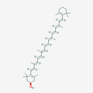 molecular formula C40H56O B190861 β-隐黄素 CAS No. 472-70-8