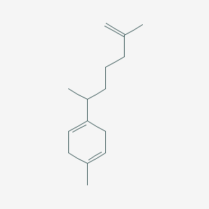 molecular formula C15H24 B190867 (-)-β-姜黄烯 CAS No. 28976-67-2