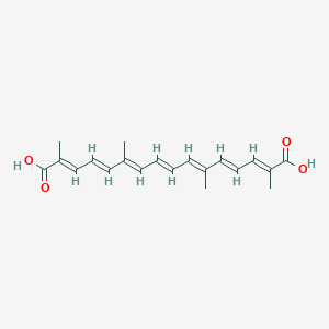 molecular formula C20H24O4 B190868 Crocetin CAS No. 27876-94-4