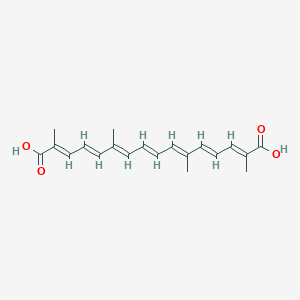 molecular formula C20H24O4 B190868 Transcrocetin CAS No. 27876-94-4