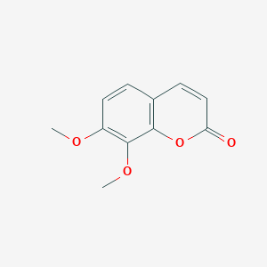 molecular formula C11H10O4 B190902 7,8-二甲氧基香豆素 CAS No. 2445-80-9
