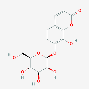 molecular formula C15H16O9 B190904 Daphnin CAS No. 486-55-5