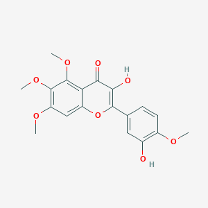 molecular formula C19H18O8 B019092 Eupatoretin CAS No. 19587-69-0
