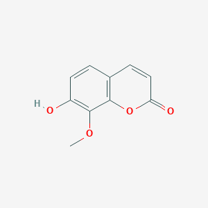 molecular formula C10H8O4 B190924 7-Hydroxy-8-methoxycoumarin CAS No. 485-90-5