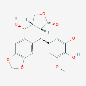 molecular formula C21H20O8 B190941 4'-Demethylpodophyllotoxin CAS No. 40505-27-9