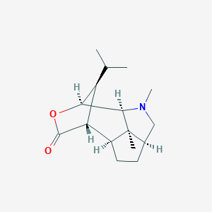 molecular formula C16H25NO2 B190944 Dendrobine CAS No. 2115-91-5