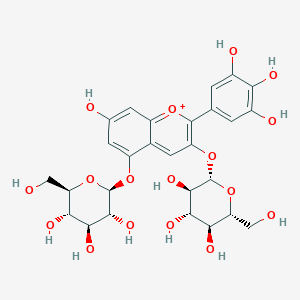molecular formula C27H31O17Cl B190952 Delphin CAS No. 17670-06-3