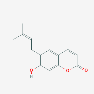 molecular formula C14H14O3 B190953 Demethylsuberosin CAS No. 21422-04-8