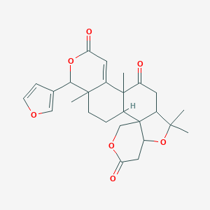 molecular formula C26H30O7 B190955 Deoxylimonin CAS No. 989-23-1