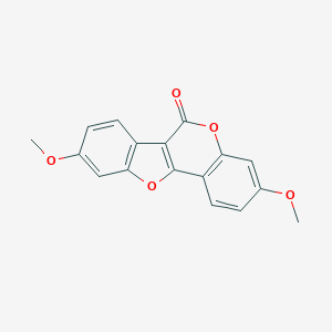 molecular formula C17H12O5 B190969 Coumestrol dimethyl ether CAS No. 3172-99-4