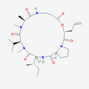 molecular formula C29H47N5O7 B190972 Destruxin A CAS No. 6686-70-0