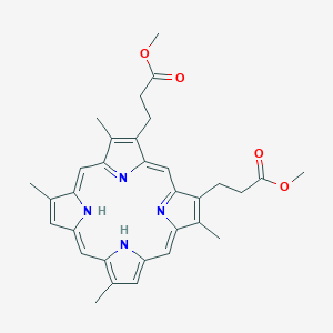 molecular formula C32H34N4O4 B190974 Pyroporphyrin dimethyl ester CAS No. 10589-94-3