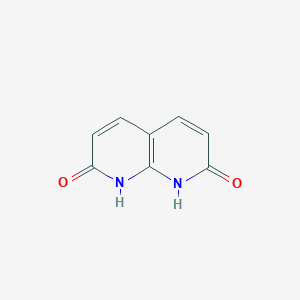 molecular formula C8H6N2O2 B019098 1,8-Naphthyridine-2,7-diol CAS No. 49655-93-8