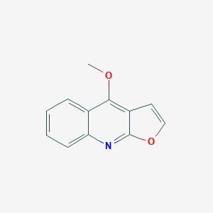 molecular formula C12H9NO2 B190991 Dictamnine CAS No. 484-29-7