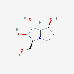 molecular formula C8H15NO4 B190993 3-epi-Australine CAS No. 119065-82-6