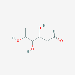 molecular formula C6H12O4 B191001 2,6-Dideoxy-D-ribo-hexose CAS No. 527-52-6
