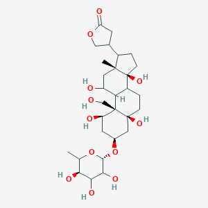 molecular formula C29H46O12 B191018 Dihydroouabain CAS No. 1183-35-3
