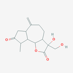 molecular formula C15H20O5 B191037 8-Deoxy-11,13-dihydroxygrosheimin CAS No. 83551-03-5