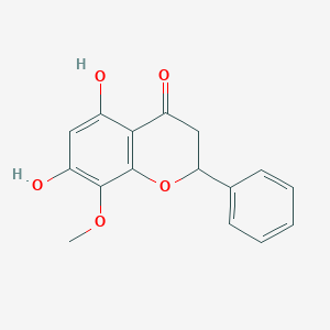 molecular formula C16H14O5 B191039 Dihydrowogonin CAS No. 4431-41-8