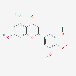 5,7-Dihydroxy-3',4',5'-trimethoxyflavanone