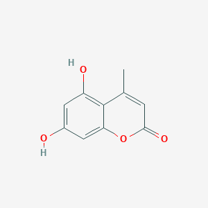 molecular formula C10H8O4·H2O B191047 5,7-二羟基-4-甲基香豆素 CAS No. 2107-76-8