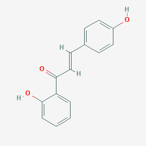 molecular formula C15H12O3 B191059 1-(2-Hydroxyphenyl)-3-(4-hydroxyphenyl)-2-propen-1-one CAS No. 13323-66-5