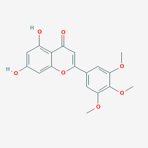 molecular formula C18H16O7 B191062 Tricetin 3',4',5'-trimethyl ether CAS No. 18103-42-9