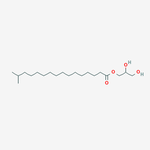 molecular formula C20H40O4 B019108 2,3-Dihydroxypropyl 15-methylhexadecanoate CAS No. 104700-86-9