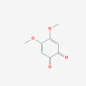 molecular formula C8H8O4 B191083 4,5-Dimethoxy-o-benzoquinone CAS No. 21086-65-7