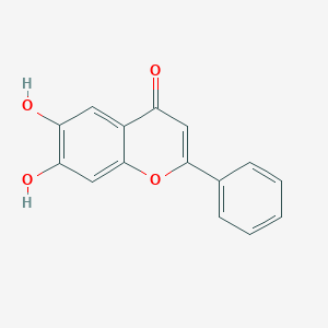 molecular formula C15H10O4 B191085 6,7-Dihydroxyflavone CAS No. 38183-04-9