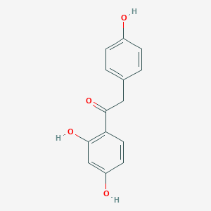 molecular formula C14H12O4 B191087 1-(2,4-Dihydroxyphenyl)-2-(4-hydroxyphenyl)ethanone CAS No. 17720-60-4