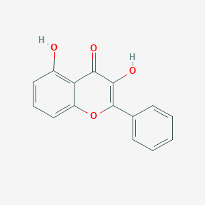 molecular formula C15H10O4 B191088 3,5-二羟基黄酮 CAS No. 6665-69-6