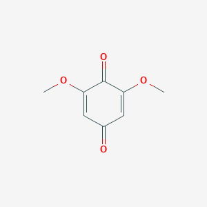 molecular formula C8H8O4 B191094 2,6-二甲氧基-1,4-苯醌 CAS No. 530-55-2