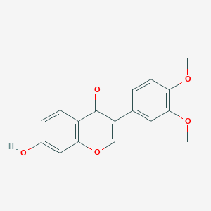 molecular formula C17H14O5 B191105 3-(3,4-dimethoxyphenyl)-7-hydroxy-4H-chromen-4-one CAS No. 24160-14-3