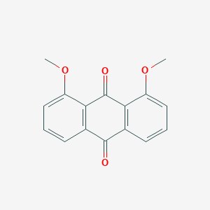 molecular formula C16H12O4 B191110 1,8-二甲氧基蒽醌 CAS No. 6407-55-2