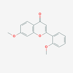 molecular formula C17H14O4 B191112 7,2'-二甲氧基黄酮 CAS No. 62536-78-1