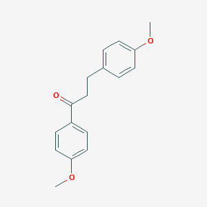 molecular formula C17H18O3 B191116 1,3-Bis(4-methoxyphenyl)propan-1-one CAS No. 20615-47-8