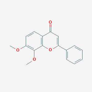 molecular formula C17H14O4 B191122 7,8-Dimethoxyflavone CAS No. 65548-54-1