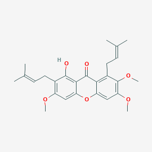 molecular formula C26H30O6 B191133 Fuscaxanthone C CAS No. 15404-76-9