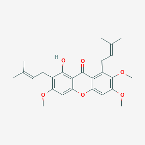 molecular formula C26H30O6 B191133 3,6-Dimethylmangostin CAS No. 15404-76-9