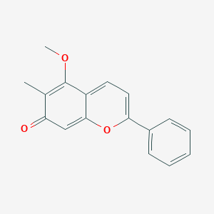 molecular formula C17H14O3 B191144 Dracorhodin CAS No. 643-56-1