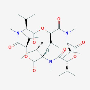 molecular formula C34H59N3O9 B191170 Enniatin B1 CAS No. 19914-20-6