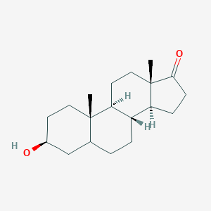 molecular formula C19H30O2 B191177 表雄酮 CAS No. 481-29-8