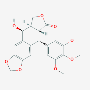 molecular formula C22H22O8 B191179 Epipodophyllotoxin CAS No. 4375-07-9