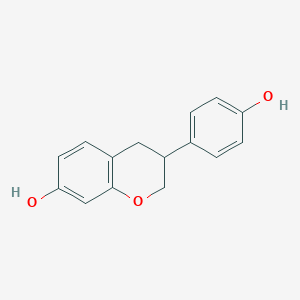 molecular formula C15H14O3 B191191 3-(4-羟基苯基)色满-7-醇 CAS No. 94105-90-5