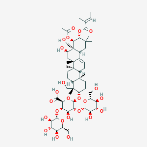 molecular formula C55H86O24 B191195 escin Ia CAS No. 123748-68-5